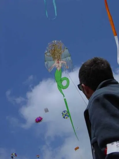 Cerf-volant original de l'association Icare Encore