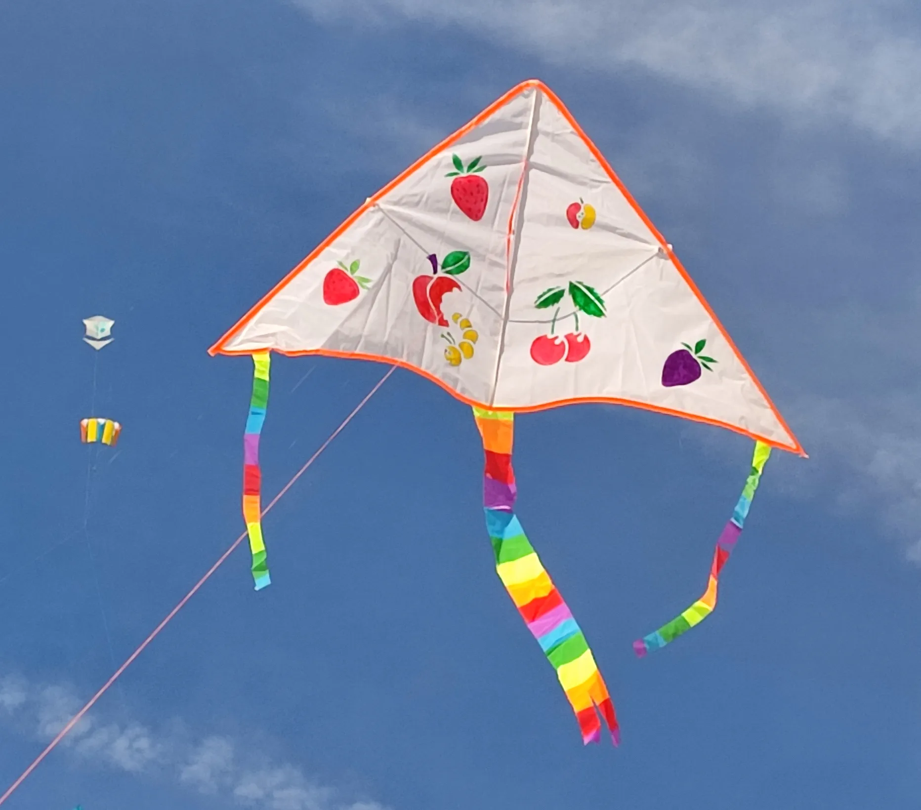 Cerf-volant réalisé lors d’un atelier